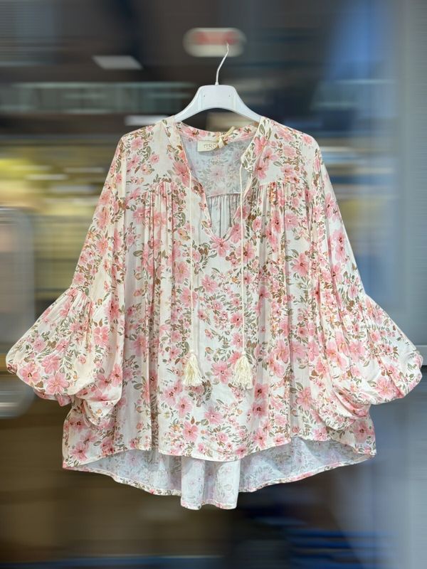 Aroma bluse lys blå