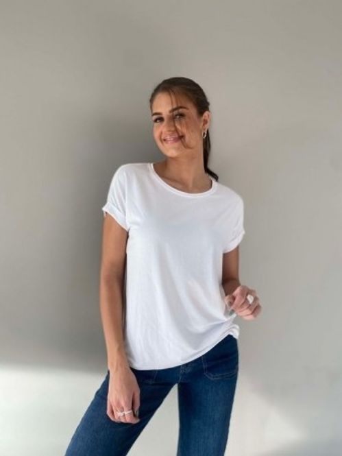 Hovedbilde Basic Roundneck Hvit 