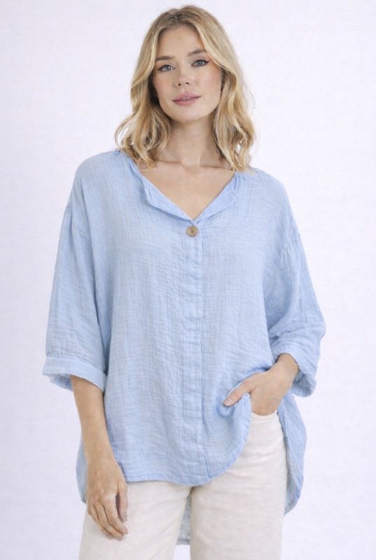 Sima bluse hvit