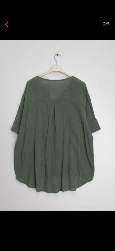 Sima bluse grønn