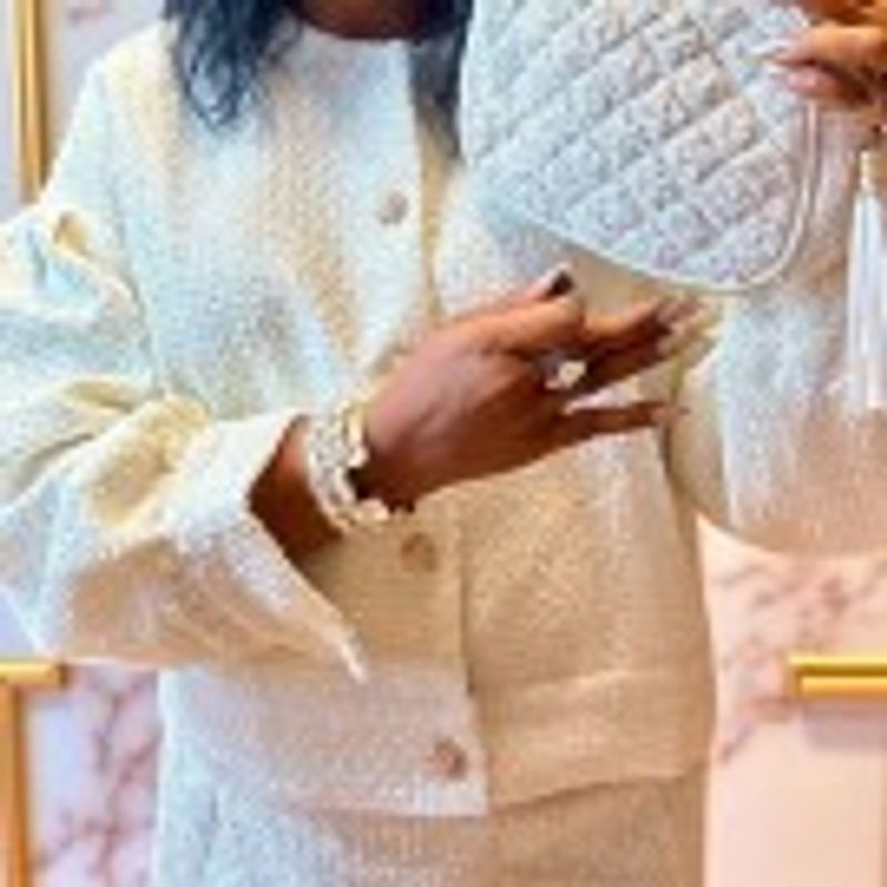 Juni Jakke Cremehvit 