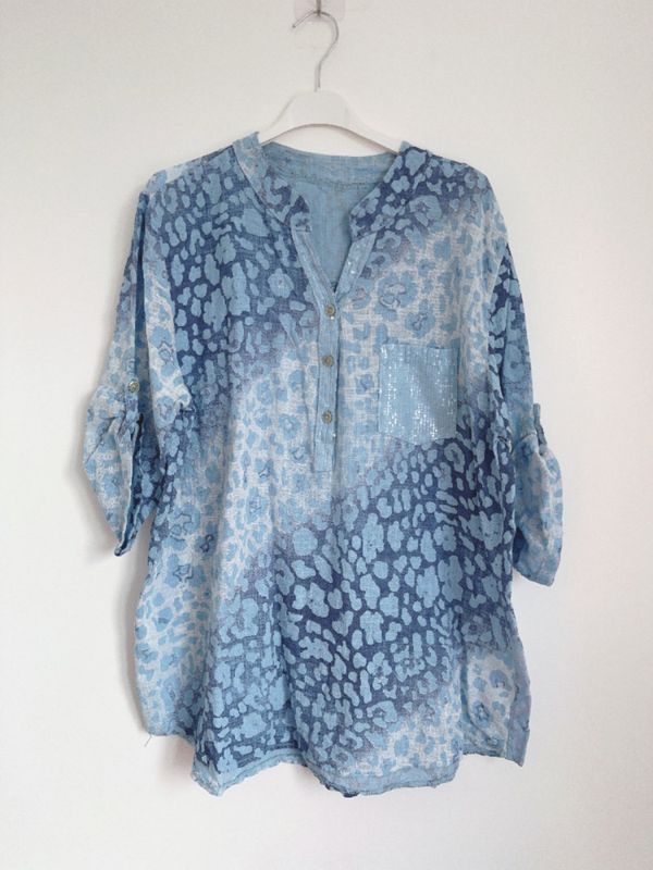 Blink bluse blå