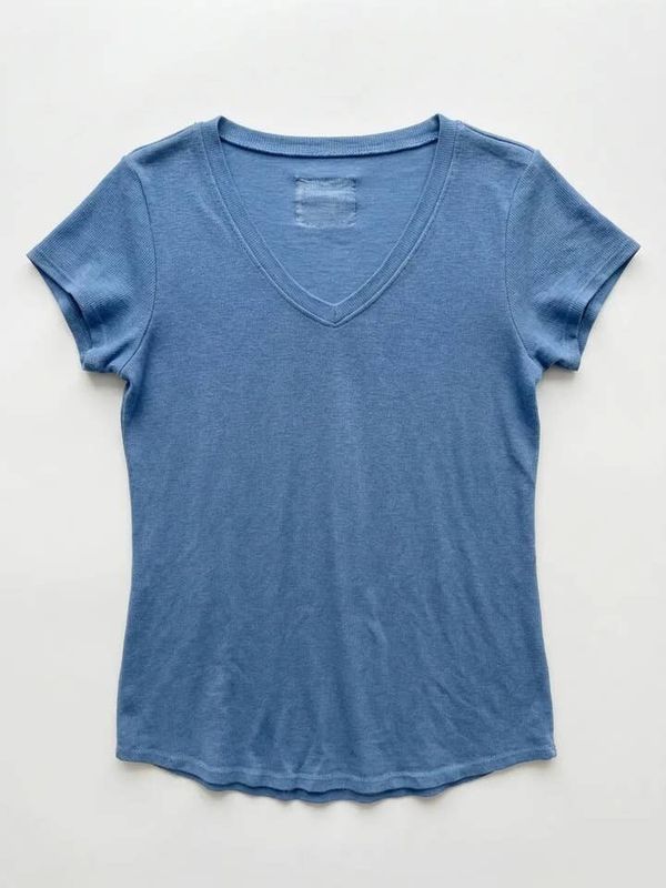 Basic tee blå