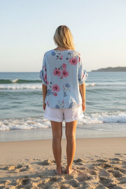 Pinto bluse orange