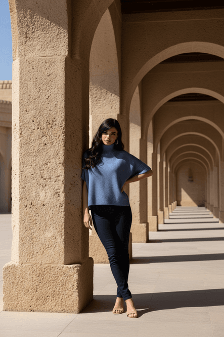 Hovedbilde Bamle genser blå