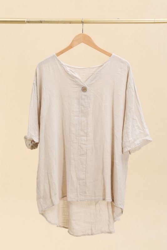 Sima bluse hvit