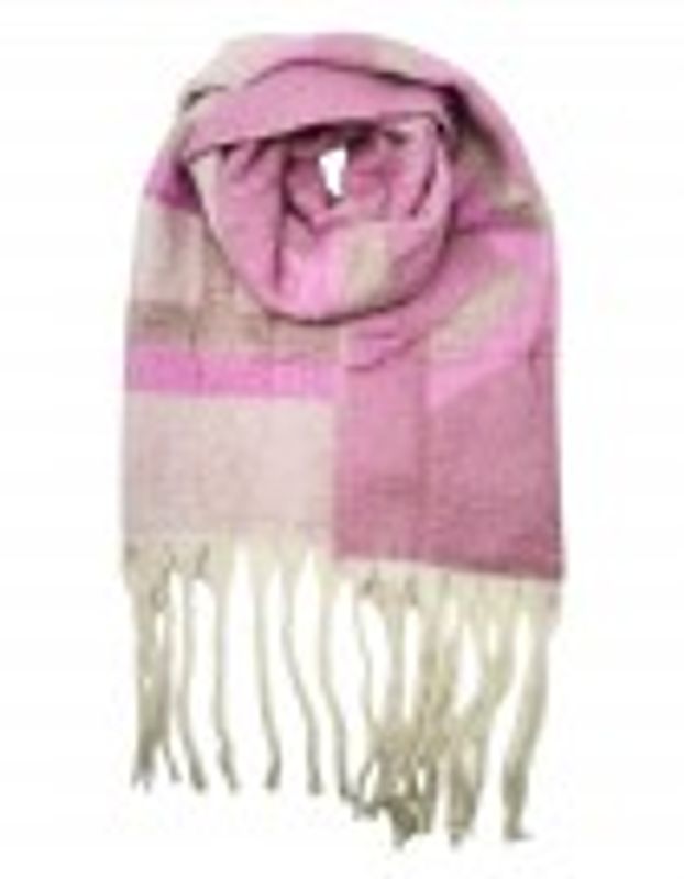 Choco Skjerf Babyrosa