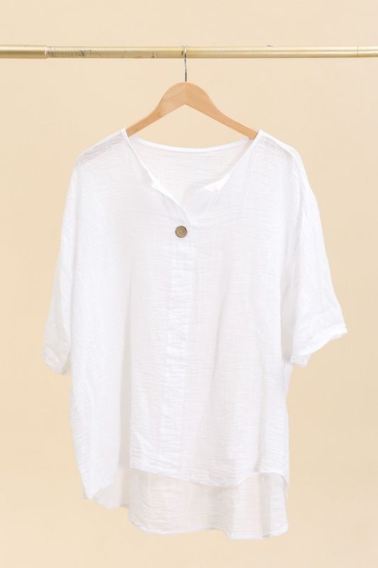 Sima bluse hvit