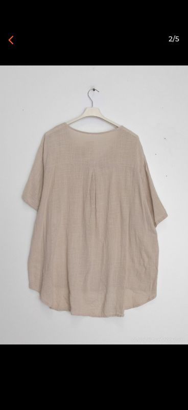 Sima bluse hvit