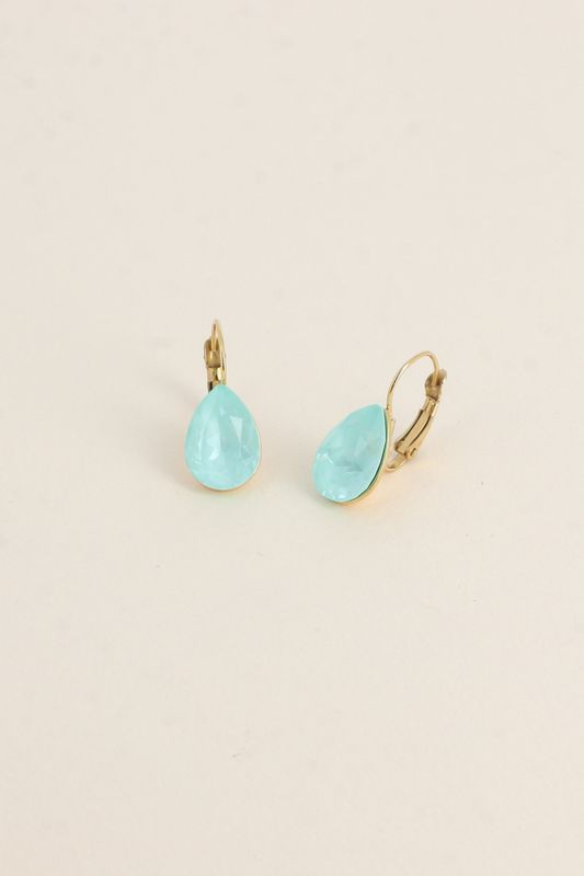 Ada øredobber Swarowski lyse grønn