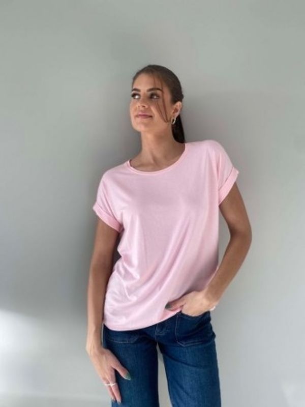 Basic Roundneck Rosa 
