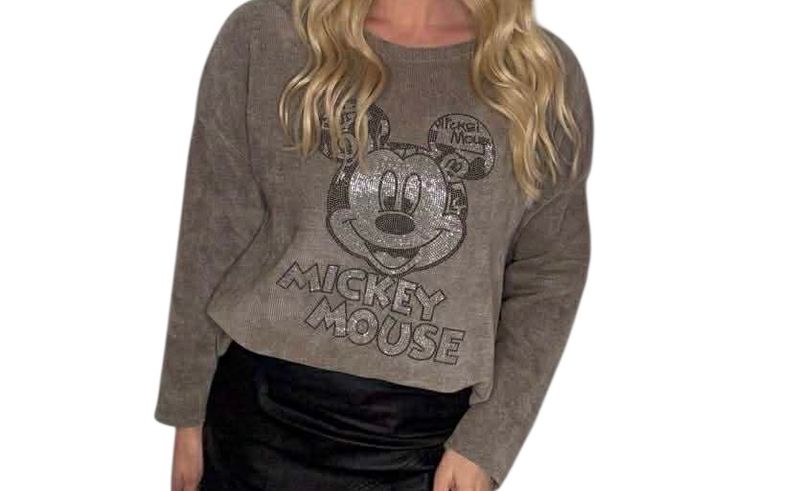 Mikke Mus Genser beige