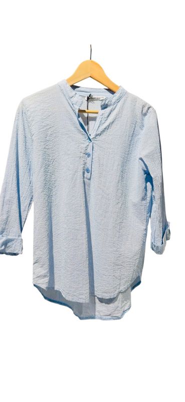 Anita bluse blå