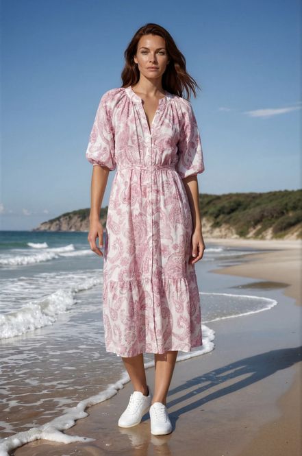 Hovedbilde Paisley dress rosa
