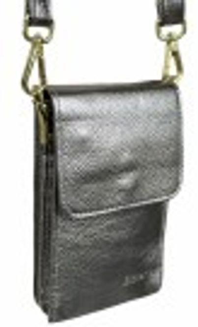 Hovedbilde Bronze skinnveske m gull